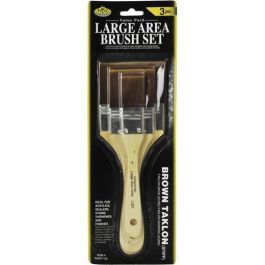Royal Langnickel Set De 3 Brochas De Pelo Taklon Marrón Precio: 3.69000027. SKU: B1B84AJBFS