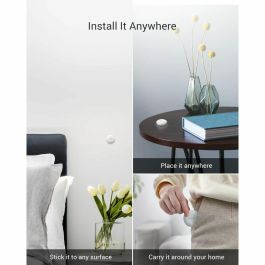 EZVIZ T3C Termostato Inteligente Inalámbrico Blanco - Control de Temperatura con Botones y Alcance de 200m