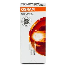 Osram 7515 W3x16Q Bombilla 12V 21/5W W21/5W W3x16q Luz de Posición y Señal, Paquete de 10 Unidades