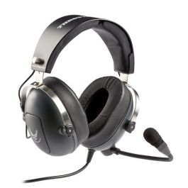 Thrustmaster 4060196 Auriculares Gaming T.Flight U.S. Air Force Edition-DTS, Sonido DTS Headphone:X, Micrófono Desmontable, Compatibilidad Universal, Gris