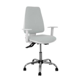 Silla Piqueras Y Crespo Elche Blanca Brazos Regulables Mecanismo Asincro Regulable En Altura Base Metalica Ruedas Parquet Asiento Y Respaldo Tapizado Bali Gris Claro Precio: 256.58999971. SKU: S5704187