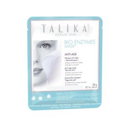 Talika BIO ENZYMES anti aging mask - Mascarilla Facial Antiedad, Antiarrugas e Iluminadora con Bio-Celulosa, Colágeno y Ácido Hialurónico 20 g