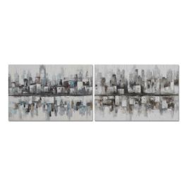 Cuadro DKD Home Decor 120 x 2,8 x 80 cm Abstracto Loft (2 Unidades) Precio: 66.78999987. SKU: S3039063