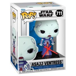 Funko Figura POP Star Wars Asajj Ventress Vinilo en Caja Regalo