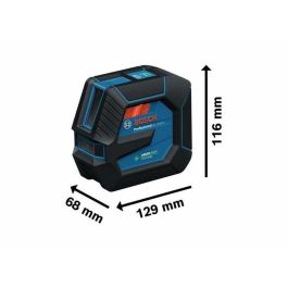 BOSCH PROFESSIONAL GLL 20-22 G Láser de Línea Verde Doble Alimentación, Precisión ± 0,3 mm/m