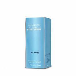 Davidoff Cool Water Woman Eau de Toilette 50 ml Vaporizador. Perfume Femenino Floral Acuático. Aroma Fresco y Sensual para Mujer.