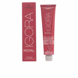 Schwarzkopf #6-4 IGORA ROYAL Tinte de Pelo Permanente en Crema 60ml | Cobertura hasta 70% Canas, Color Nítido y Brillante, Alta Definición