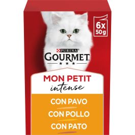 Gourmet Mon Petit Aves Alimento Húmedo para Gatos - Selección de Sabores Pato, Pollo y Pavo - Pack 8 Sobres x 50gr Precio: 35.4893. SKU: B17YSD3E8Q
