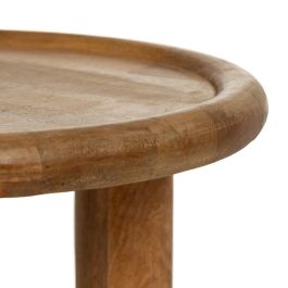 Mesita Natural Madera de Mango 50 X 50 X 36 cm