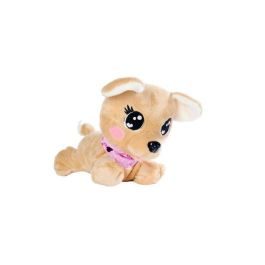 Chi Chi Love AUC4006592067885 Peluche interactivo Baby Boo 30 cm – Juguete interactivo marrón y rosa para 3 años+