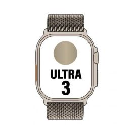 Apple MEWY4QL/A Watch Ultra 3 GPS Cellular 49mm Caja de Titanio Natural Correa Milanese M