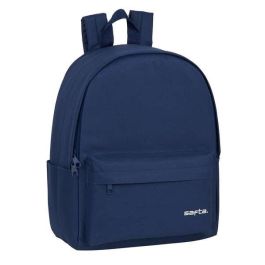 Cartera Escolar Safta Day Pack Ordenador 14,1-' Basic Azul Marino 310x160x400 mm Cartera Escolar Safta Day Pack Ordenador 14,1-' Basic Azul Marino 310x160x400 mm