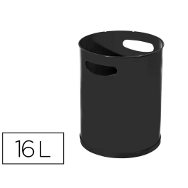 Sie Papelera Metálica 111 Negra 30x25 cm Capacidad 16 Litros Material Metal Precio: 28.49999999. SKU: B1C3ZEFNEG