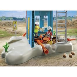 Playmobil 71650 Promo Pack Construcción - Playset con Técnico Electrónico, Andamio, Cabrestante y Accesorios de Obra para Niños +4 años