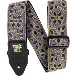 Ernie Ball Correa Guitarra Bajo Jacquard Jasmine & Juice Polipropileno Ajustable 41-72 Pulgadas
