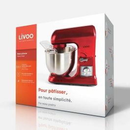 Livoo DOP190R Robot de repostería Rojo