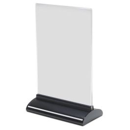 Expositor Sobremesa Deflect-O Contour En Forma De T A5 Vertical Cristal Precio: 16.50000044. SKU: B1FK9M85AS