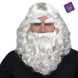 Peluca papá noel con barba y cejas 202 g Peluca papá noel con barba y cejas 202 g