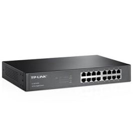 Tp-link Switch TL-SG1016D 16 Puertos Gigabit Ethernet 10/100/1000 Mbps Plug & Play Eficiencia Energética
