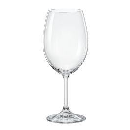 Set 6 Copas Vino Cristal Bohemia 350 cc - LARA (4 Cajas) Set 6 Copas Vino Cristal Bohemia 350 cc - LARA (4 Cajas)