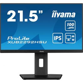 Iiyama XUB2292HSU-B6 Monitor 22" FHD 1920x1080 IPS 100Hz 0,4ms Altavoces Pivot Negro