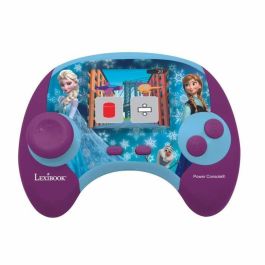 Lexibook JCG100DPi1 Consola educativa bilingüe francés/inglés con pantalla LCD de 2,8 pulgadas temática Frozen, Morada