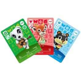 Nintendo Animal Crossing Cards Serie 2 Pack de 3 cartas coleccionables (1 especial + 2 normales) Compatible con 3DS y Wii U Amiibo