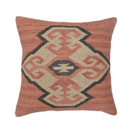 DKD Home Decor Cojin Boho Kilim 45 x 45 cm (2 Unidades) Lana, Yute, Poliester Precio: 34.89000031. SKU: B17XVTA89D