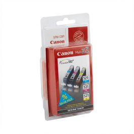 Canon Tinta CLI-521 2934B010 Multipack Cyan Magenta Amarillo Tinta a base de pigmentos Original 3 Piezas Precio: 53.99000035. SKU: S7134525