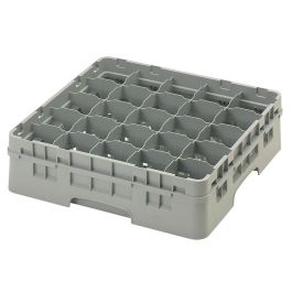 CAMBRO - 25S418-151 - Cesta de lavado 25 comp. 1 altura - 8,7 cm Ø máx. - alt. máx. 11,8cm - 50 x 50 x 14,3 cm - Gris claro Precio: 47.49999958. SKU: B1AMPL992X