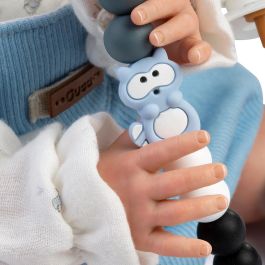 Muñecas Guca 10279 Muñeco Reborn Bruno 42 cm Pintado a Mano con Detalles de Bebé Real Cuerpo de Tela y Extremidades de Vinilo. Incluye Pañal