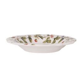Santa Clara Vajilla 12Pcs Aranjuez Stoneware Vitrificado, Resistente, Lavavajillas y Microondas (2 Unidades)