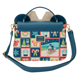 Loungefly Bolso bandolera Mickey Holiday Disney