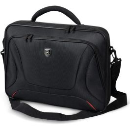 Port Designs 160512, Bolsa para portátil Courchevel Clamshell, 15,6 pulgadas, Negro