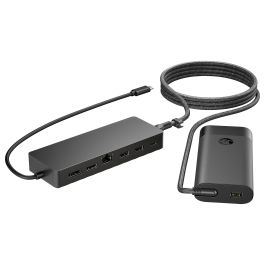 HP Hub y Cargador Universal USB-C Combo, Multiporta para PC con USB-C, Soporta Doble Pantalla 4K HDMI y DisplayPort Precio: 83.49999944. SKU: B1J7TVSA93