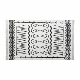 Alfombra DKD Home Decor Negro Blanco Ikat (120 x 180 x 0,7 cm) Precio: 42.50000007. SKU: S3038134
