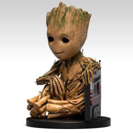SEMIC STUDIO Hucha Figura Baby Groot Cassette Guardianes de la Galaxia 2 Marvel 17cm PVC