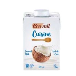 Ecomil Cuisine Coco Bio 500ml - Crema de Coco Vegana para Cocinar, Alternativa a la Nata Sin Gluten Precio: 4.4999999. SKU: B14RD3P5CE