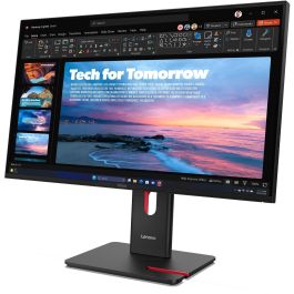 Lenovo T27QD-40 Monitor ThinkVision 27" IPS QHD (2560x1440) 120Hz HDMI/DisplayPort/USB-C Dock Negro