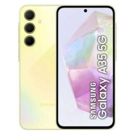 Samsung SM-A356BZYBEUE Smartphone Galaxy A35 5G 6GB/128GB 6.6" Super AMOLED 120Hz Cám. 50MP IP67 Gorilla Glass Victus+ 5000 mAh Amarillo Precio: 281.49999988. SKU: B18XTYCTHS