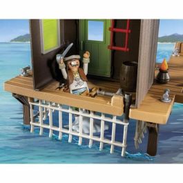 Playmobil 71792 Puerto y Guarida Pirata con Prisiones