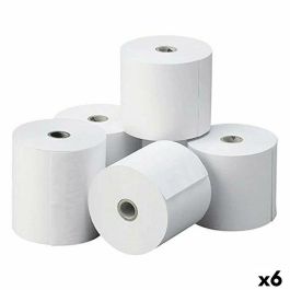 Papel Térmico Blanco Fabrisa 80 x 80 x 12 mm 48 Unidades Papel Térmico Blanco Fabrisa 80 x 80 x 12 mm 48 Unidades