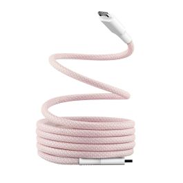 TNB Cable de funda magnetica USB-C a USB-C - 1.5m - Pink Precio: 15.88999951. SKU: B1H59BHL9K