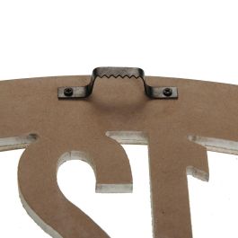 Versa Reloj de Pared Madera y Metal 60x60 cm (2 Unidades) Versa Reloj de Pared Madera y Metal 60x60 cm (2 Unidades)