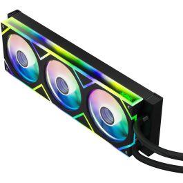 XPG LEVANTE II 360 Refrigeración Líquida Negra para CPU con Espejo Infinito y RGB