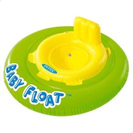 Intex Flotador Bebé Redondo de 76 cm en PVC para Niños Pequeños - Ideal para Natación y Juegos en Piscina o Playa - Edad Recomendada 12 Meses a 2 Años