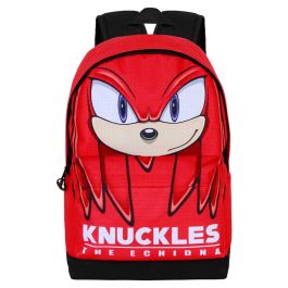 Mochila HS FAN 2.2 Sight Sonic The Hedgehog - SEGA Knuckles Rojo