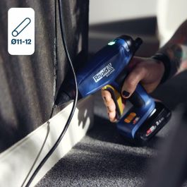 Rapid RAP4051661037788 Pistola de pegamento a batería 18V, 900 g/h, BGX500 (cuerpo solo, sin batería)