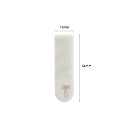 Command 17202 Tiras Pequeñas para Colgar Cuadros, 4 Pares, Carga Máxima 1.8 kg