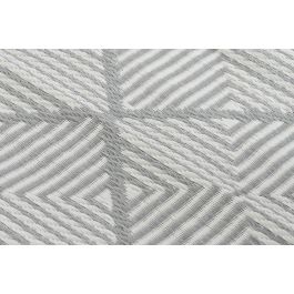 DKD Home Decor Alfombra 4 Unidades Azul Marron Claro 180 x 1 x 120 cm